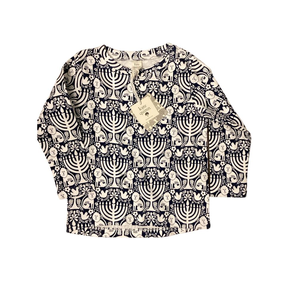 Kate Quinn Organic Cotton Menorah Shirt